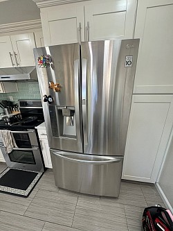 LG fridge not cooling – same day repair in San Jose