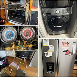 Refrigerator cooling system diagnostics – Campbell